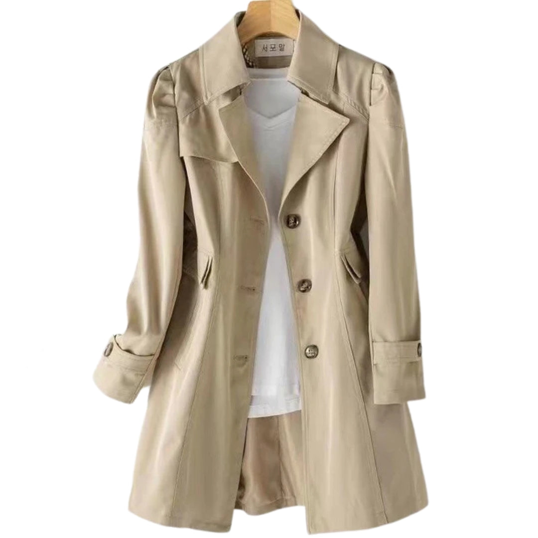 Eleganter Damen Trenchcoat – Vielseitiger Mantel für Business und Freizeit