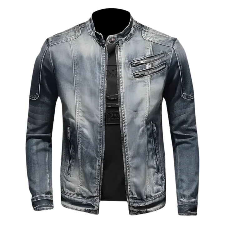 Vintage Jeansjacke für Herren – Zeitloser Denim-Stil mit authentischem Charme