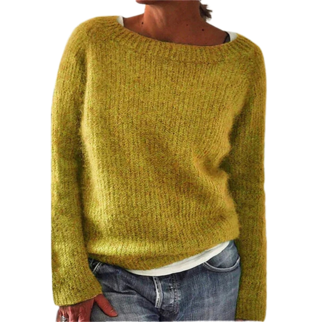 Klassischer Damen-Strickpullover – Stilvoll & Warm für den Winter