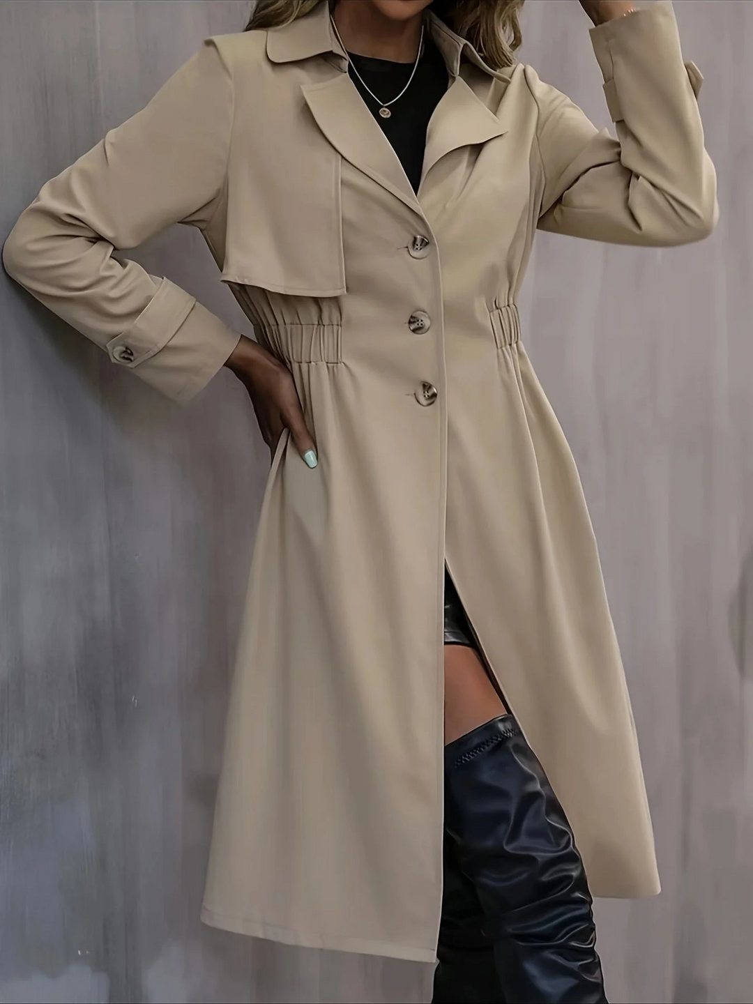 Klassischer Trenchcoat für Frauen – Eleganz für jede Jahreszeit