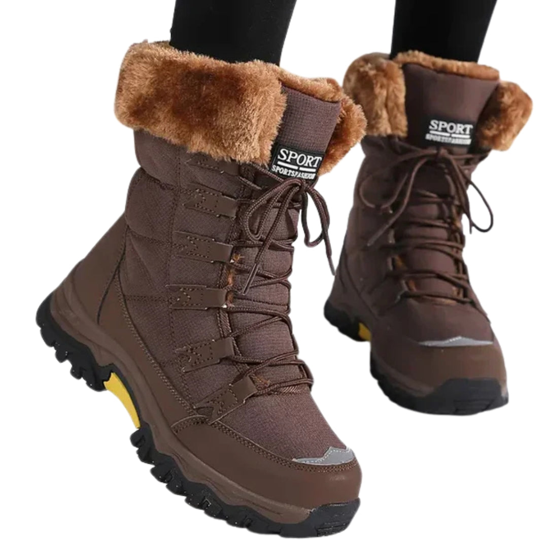 Wasserdichte Damenstiefel – Perfekt für Winter und Schnee