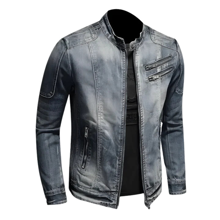 Vintage Jeansjacke für Herren – Zeitloser Denim-Stil mit authentischem Charme