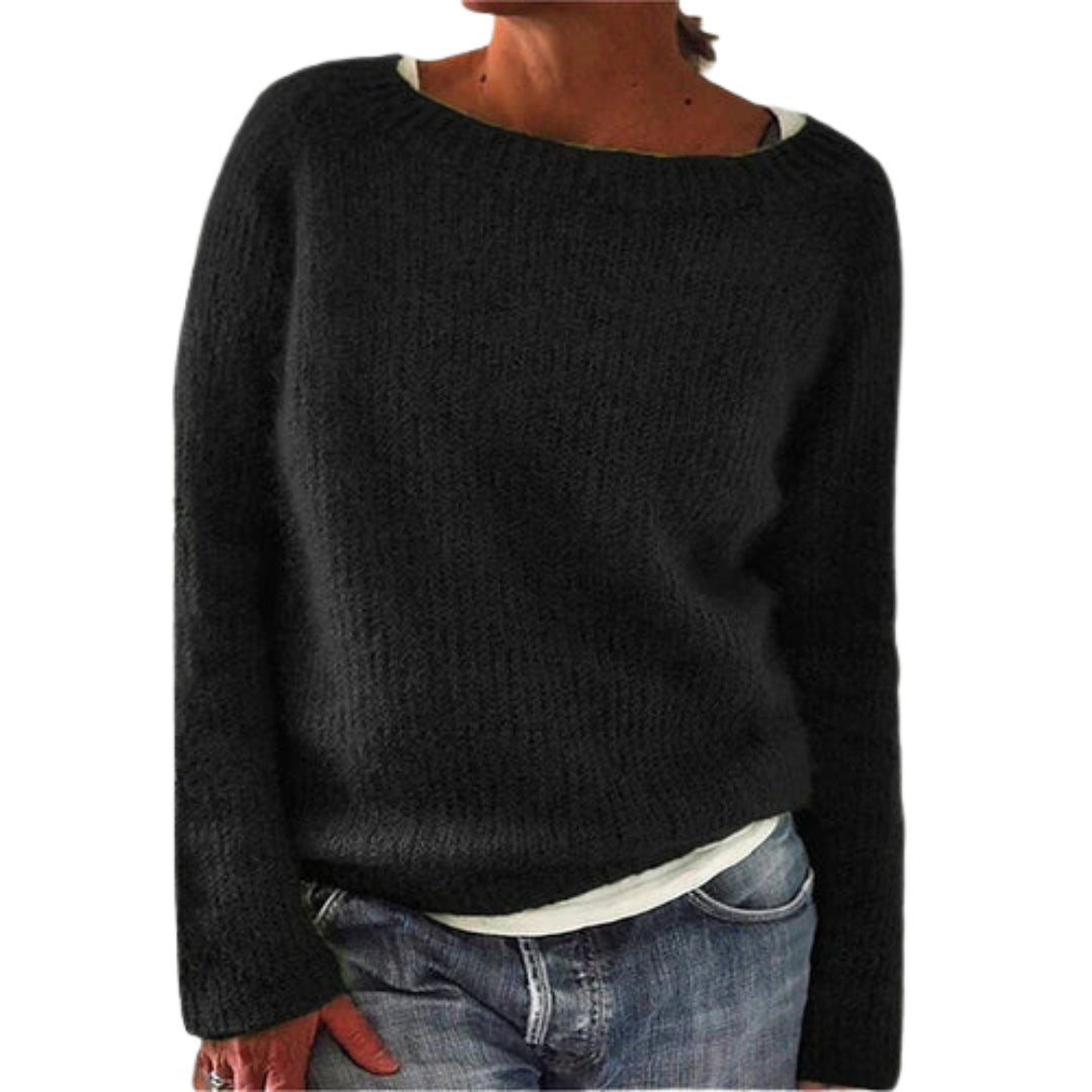 Klassischer Damen-Strickpullover – Stilvoll & Warm für den Winter