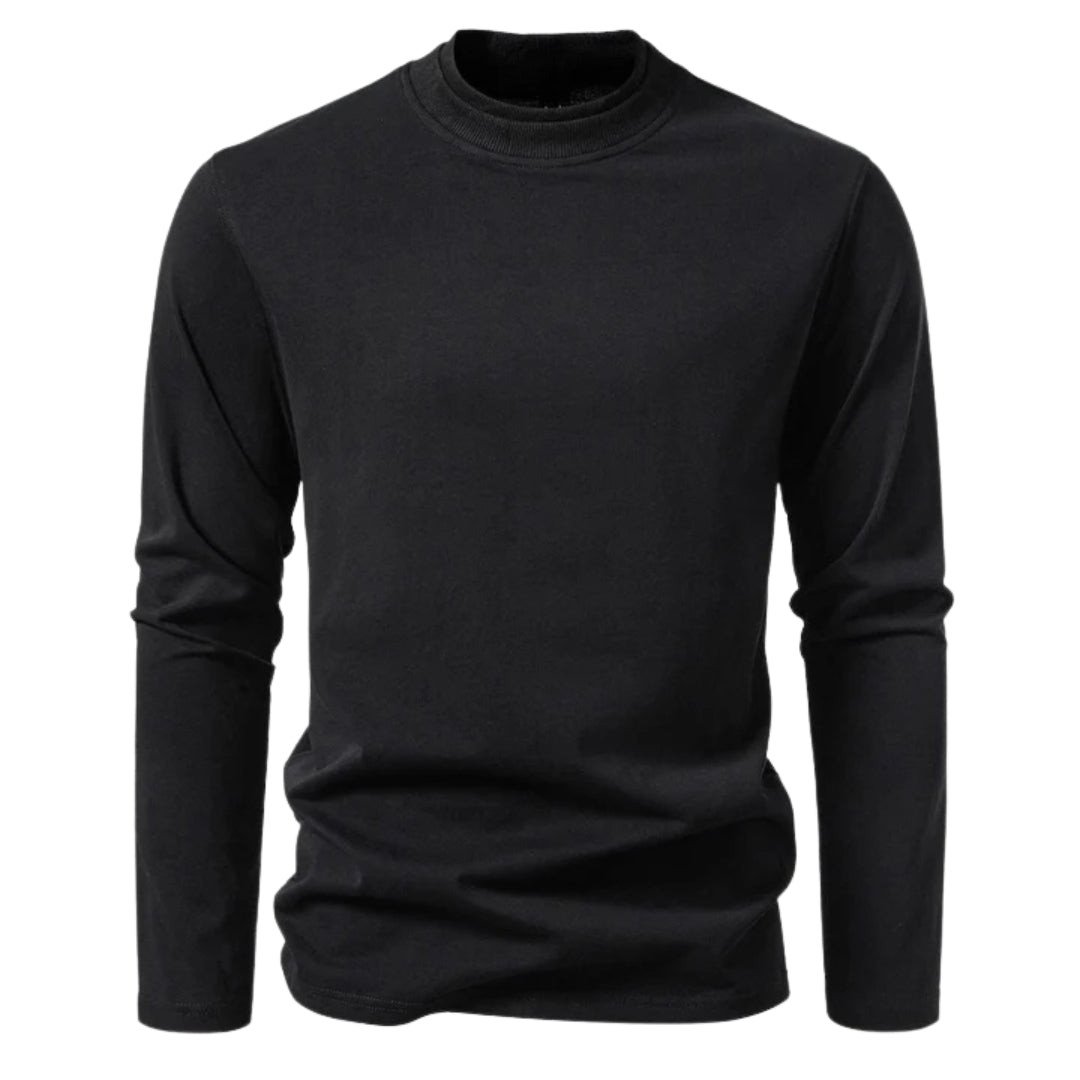 Duo-Kragen Pullover für Herren – Stilvolles Design für Herbst und Winter