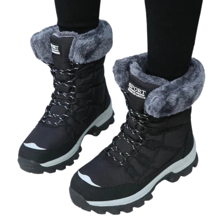 Wasserdichte Damenstiefel – Perfekt für Winter und Schnee