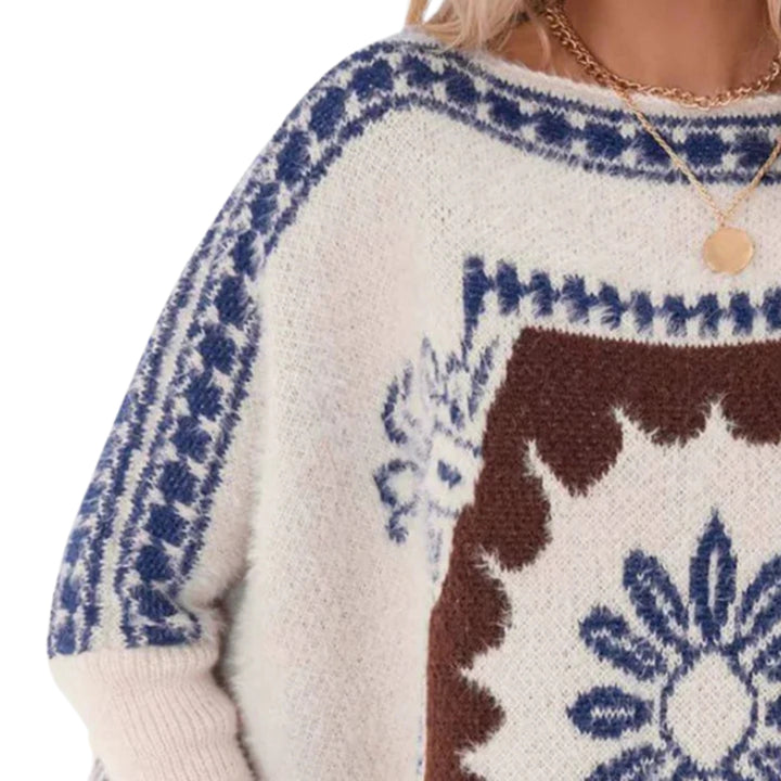 Weicher Damenpullover im klassischen Design – Perfekt für stilvolle Damen