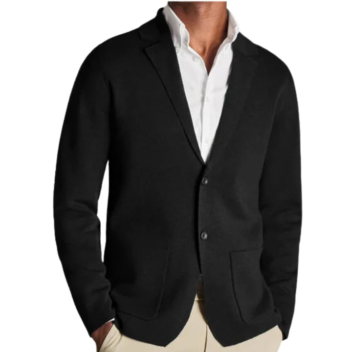 Luxuriöse Herren Strickjacke – Eleganter Cardigan für stilvolle Auftritte