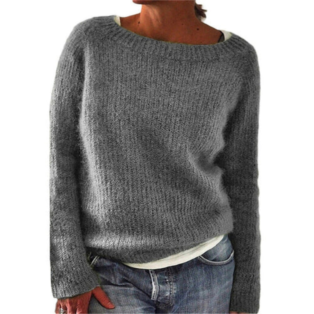 Klassischer Damen-Strickpullover – Stilvoll & Warm für den Winter