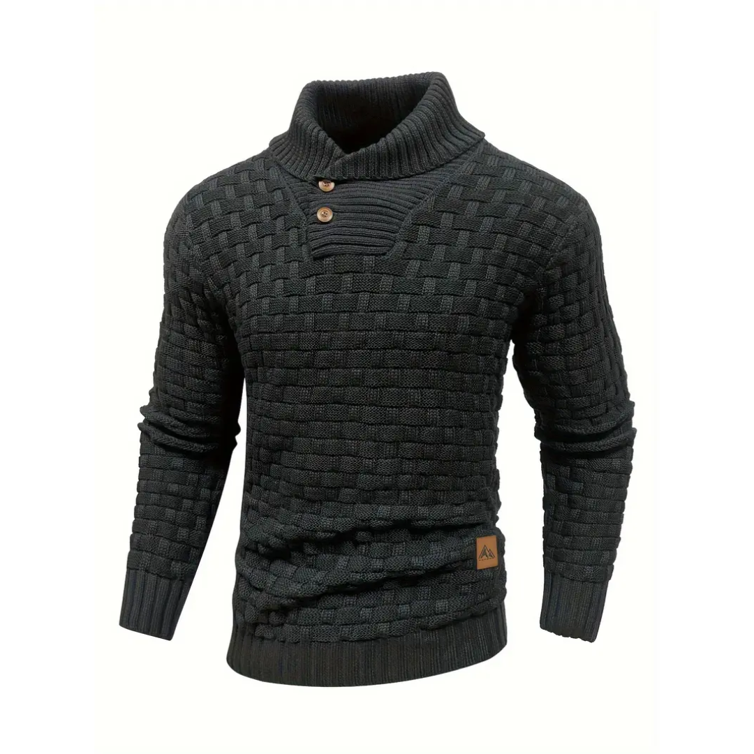 Modischer Thermostrickpullover für Männer – Stilvoll warm durch den Winter