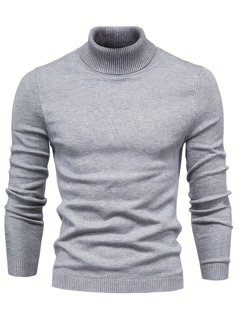 Eleganter Rollkragenpullover für Männer – Stilvoll und warm