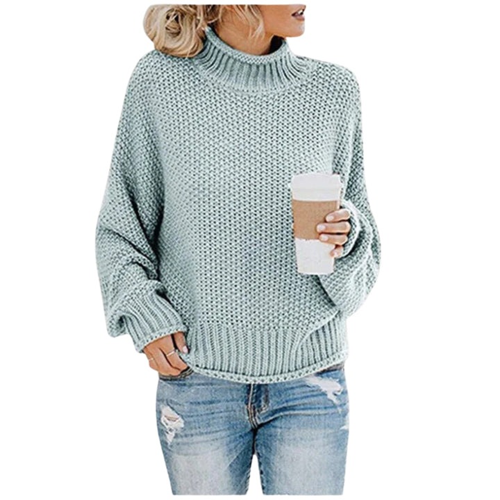 Rollkragenstrickpullover für Frauen – Zeitlos und bequem für jede Jahreszeit