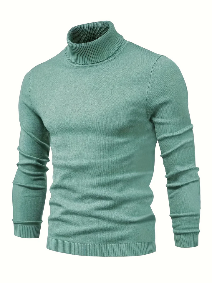 Eleganter Rollkragenpullover für Männer – Stilvoll und warm