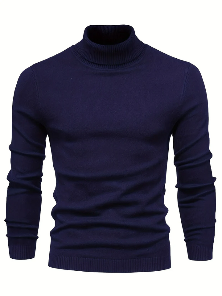 Eleganter Rollkragenpullover für Männer – Stilvoll und warm