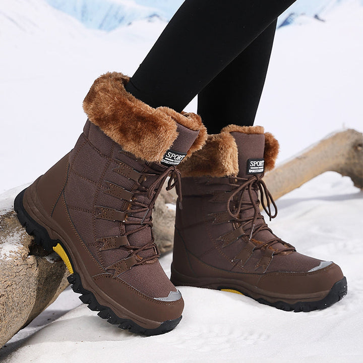 Wasserdichte Damen Winterstiefel – Warm und rutschfest für kalte Tage